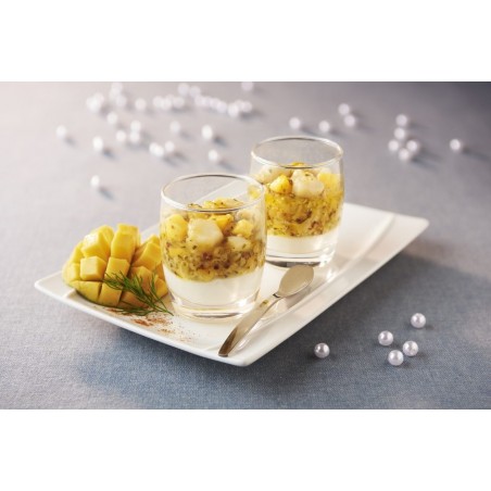 Verrine de St Jacques & mangue