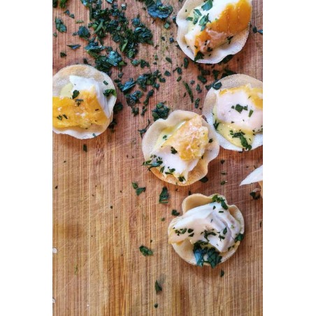 Tartelette haddock et cheddar