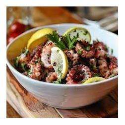 Salade de Poulpe aux herbes