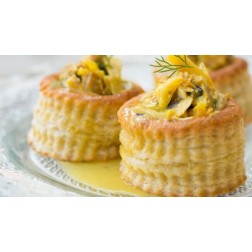 Bouchée saumon oseille